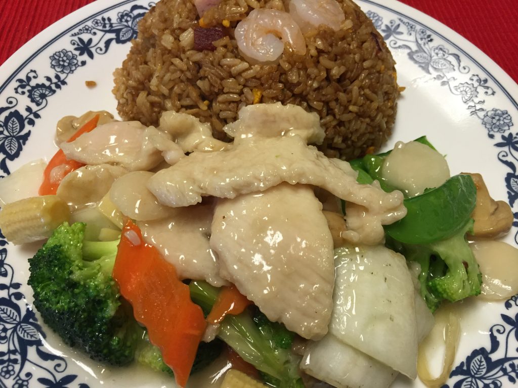 Chicken & Vegetables (White Sauce)